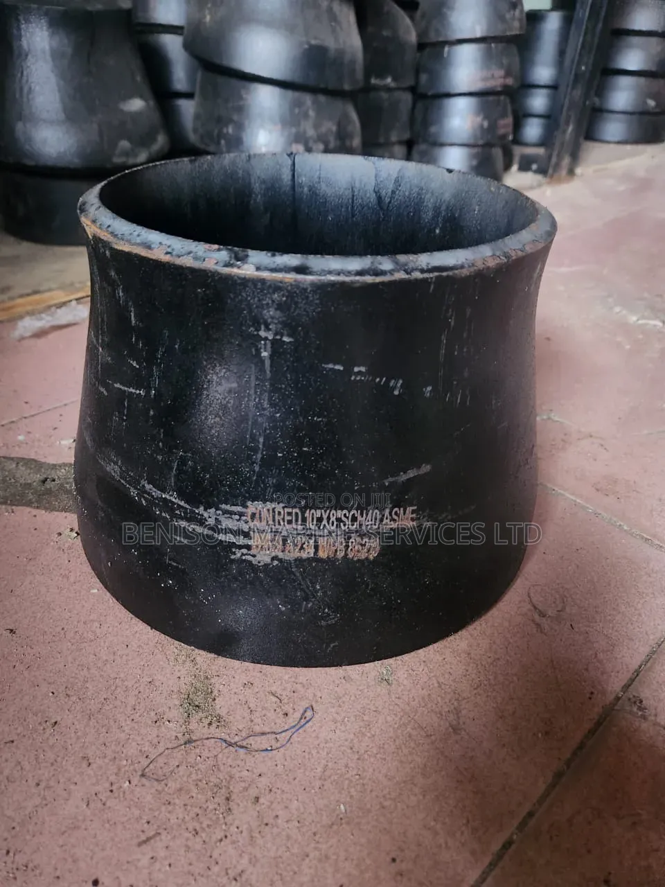 10"x8" Concentric Reducer SCH40 ASME