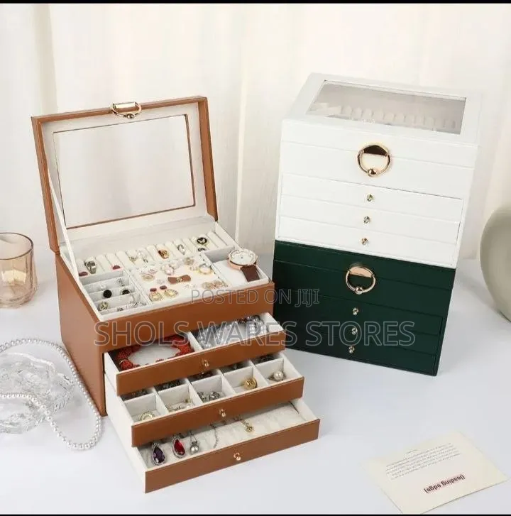 Luxury Multi-Layer Jewellery Organizer Box
