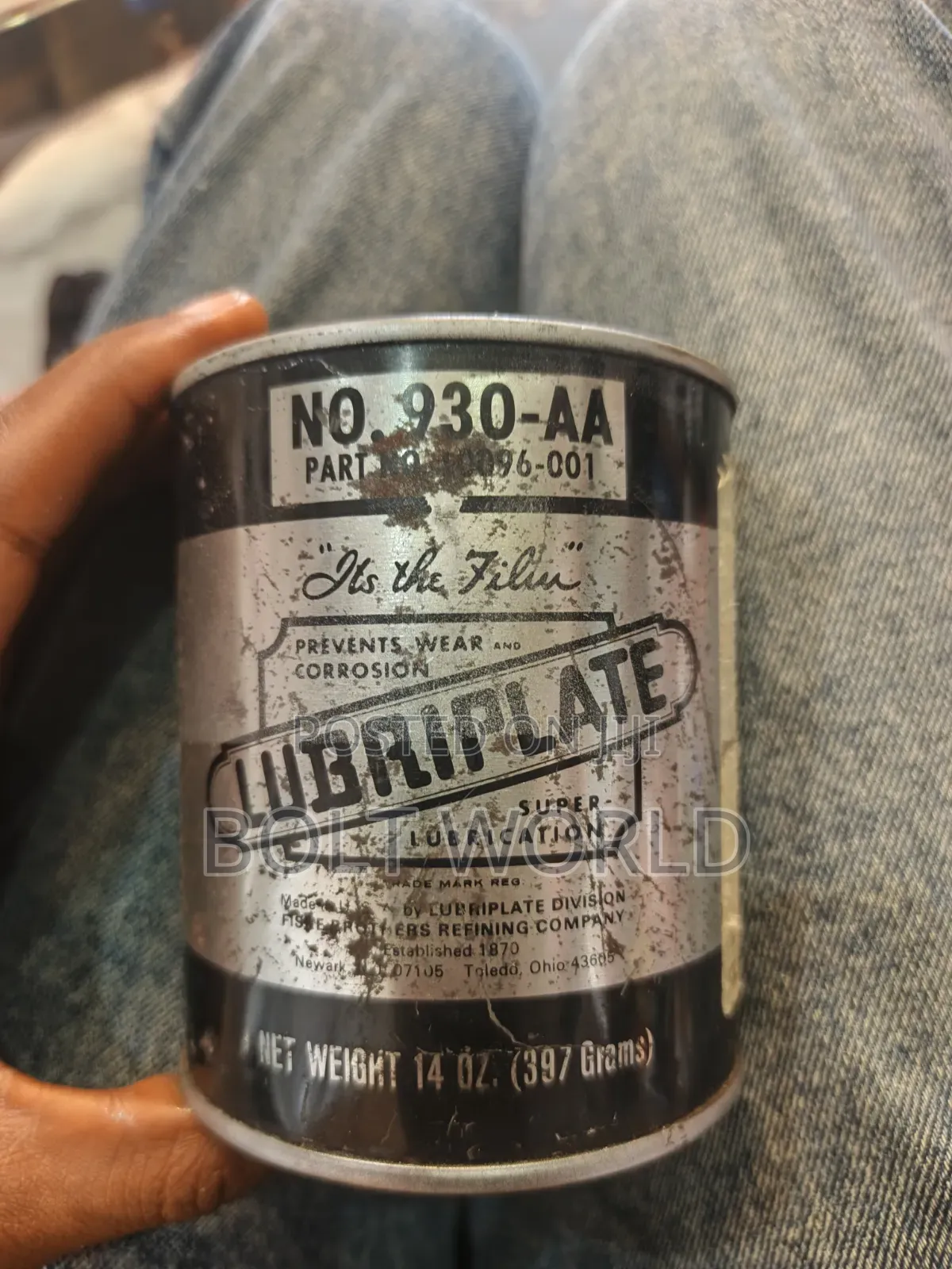 Lubriplate No. 930.Aa Multi Purpose Benton Grease