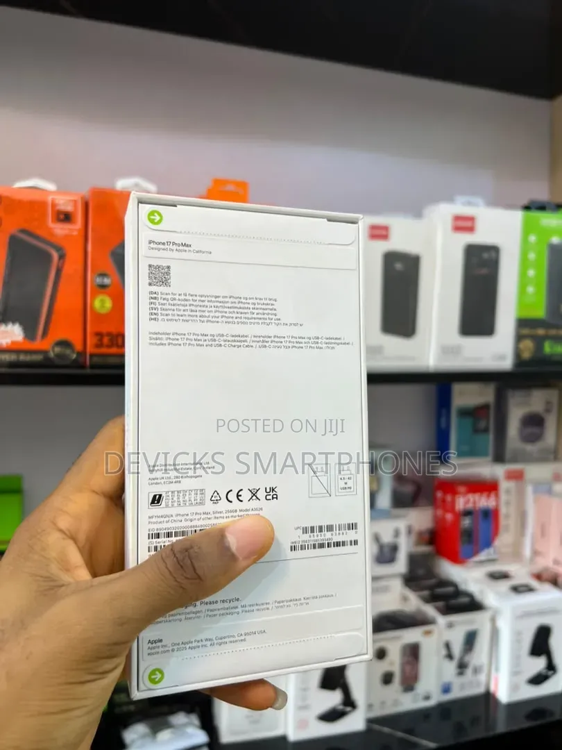 New Apple iPhone 17 Pro Max 256 GB Silver