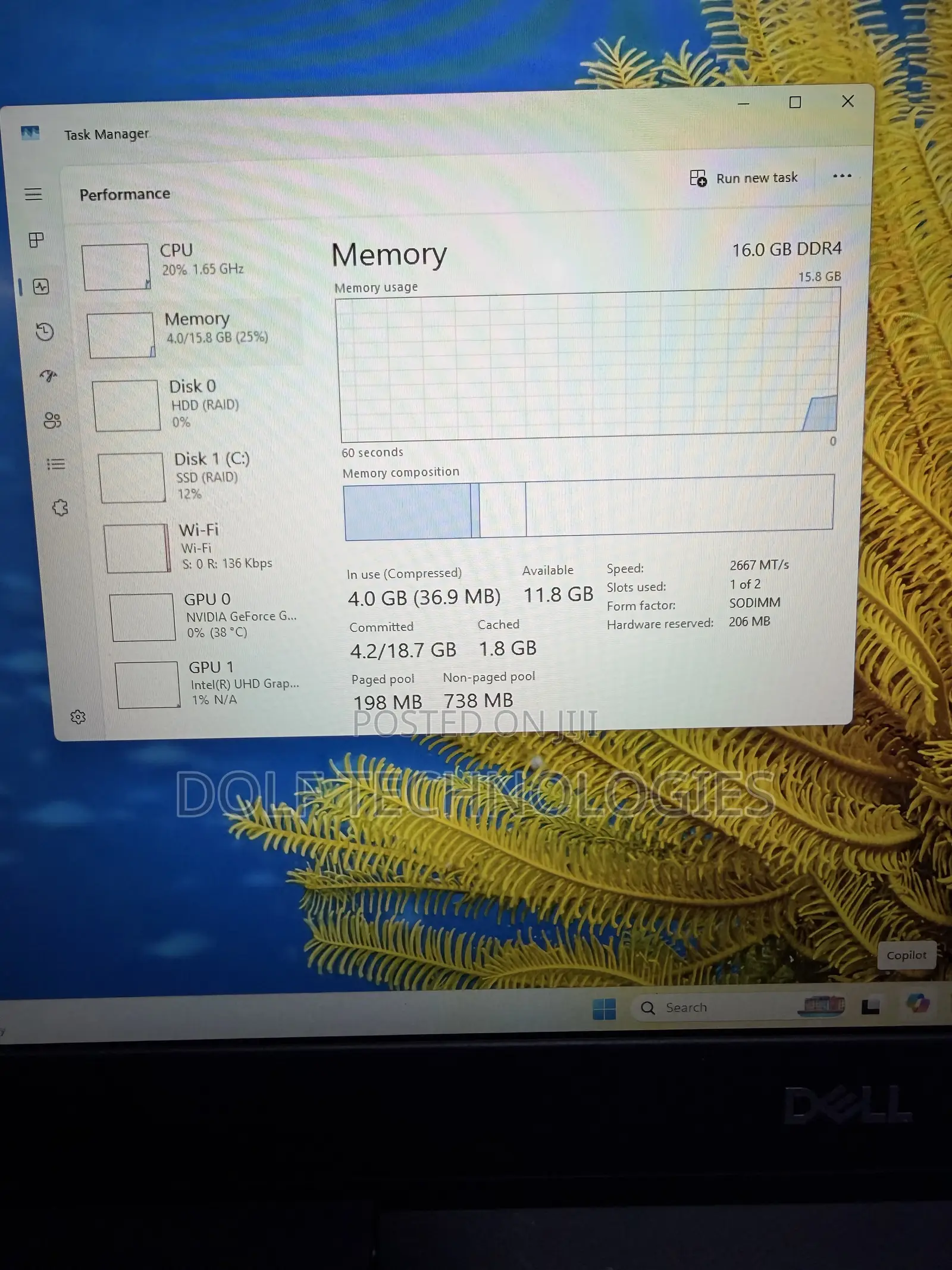 Laptop Dell G5 16GB Intel Core i5 HDD+SSD 1T