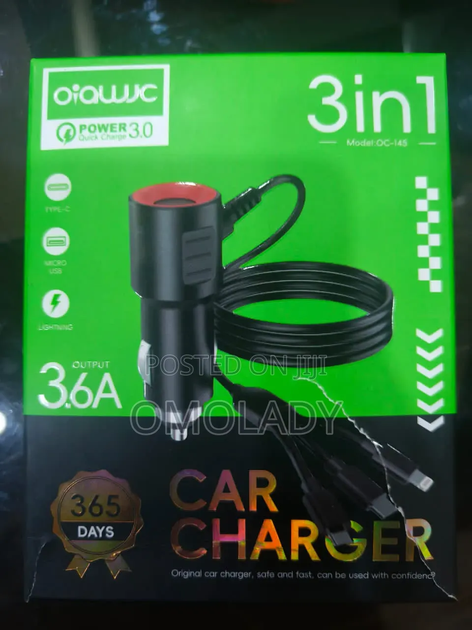3 In1 Super Fast Car Charger