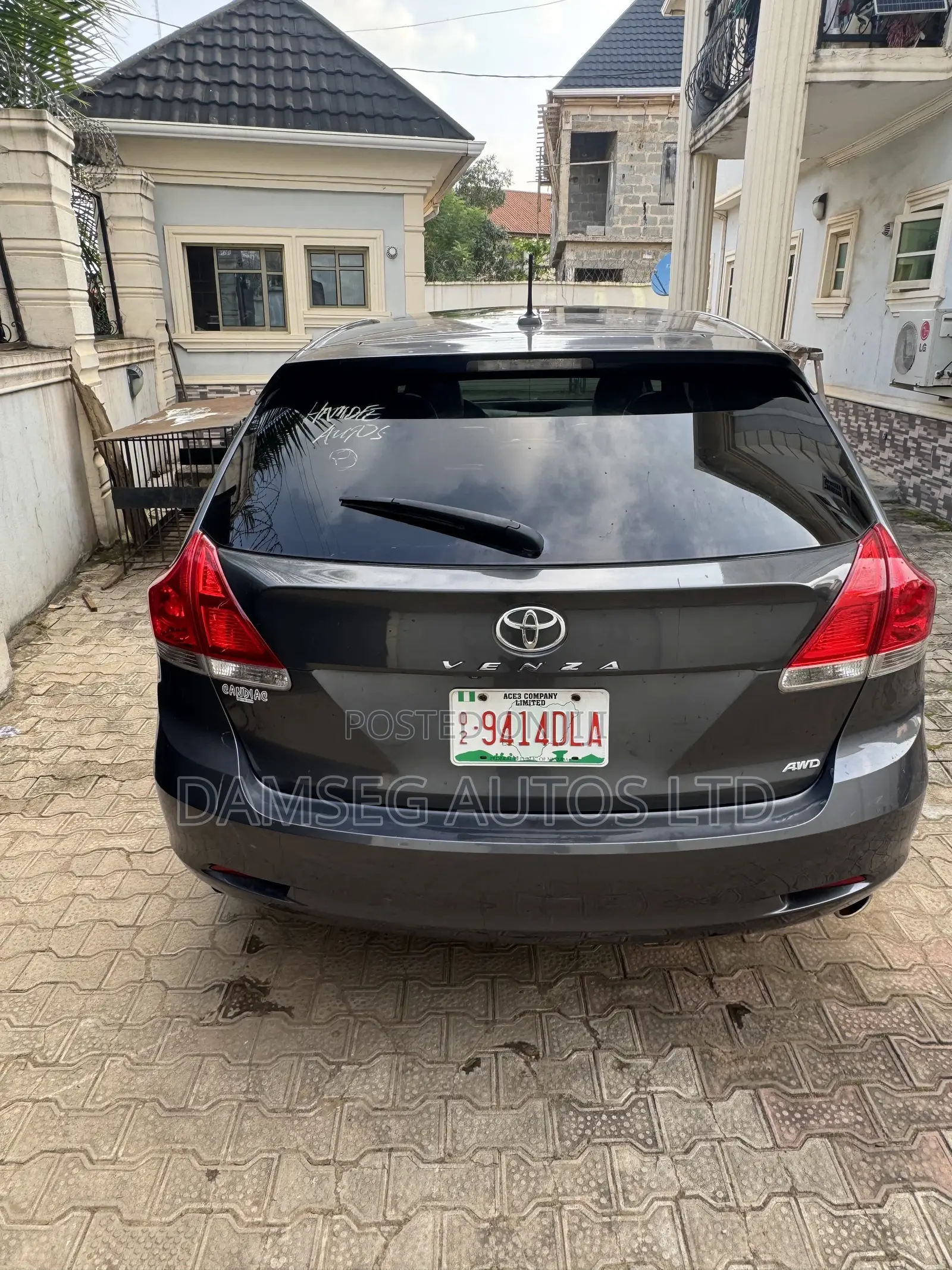 Toyota Venza V6 2012 Gray