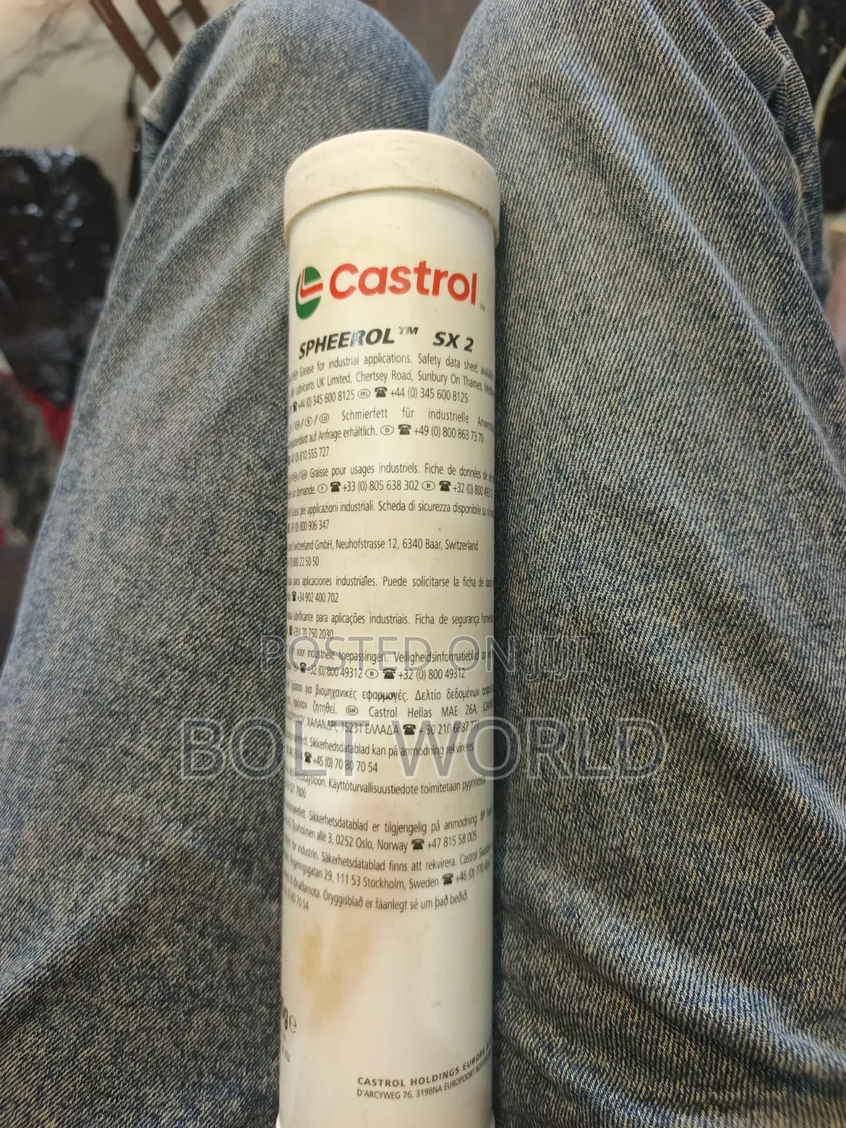 Castrol Spheerol Sx 2 Grease Cartridge