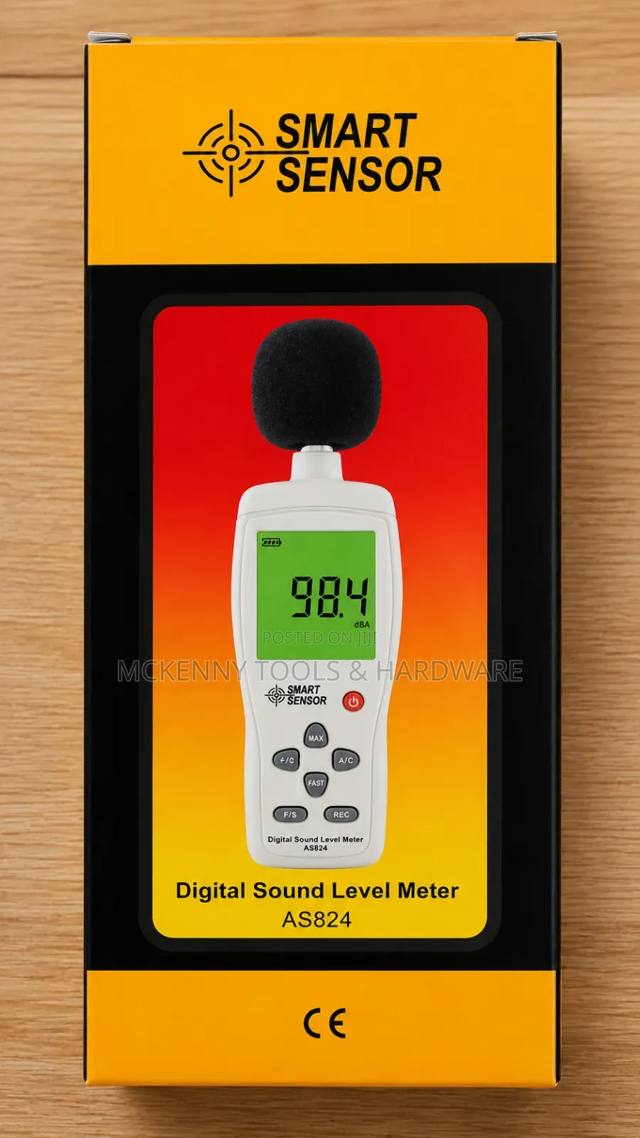 Smart Sensor AS824 Digital Sound Level Meter / Decibel Noise Tester