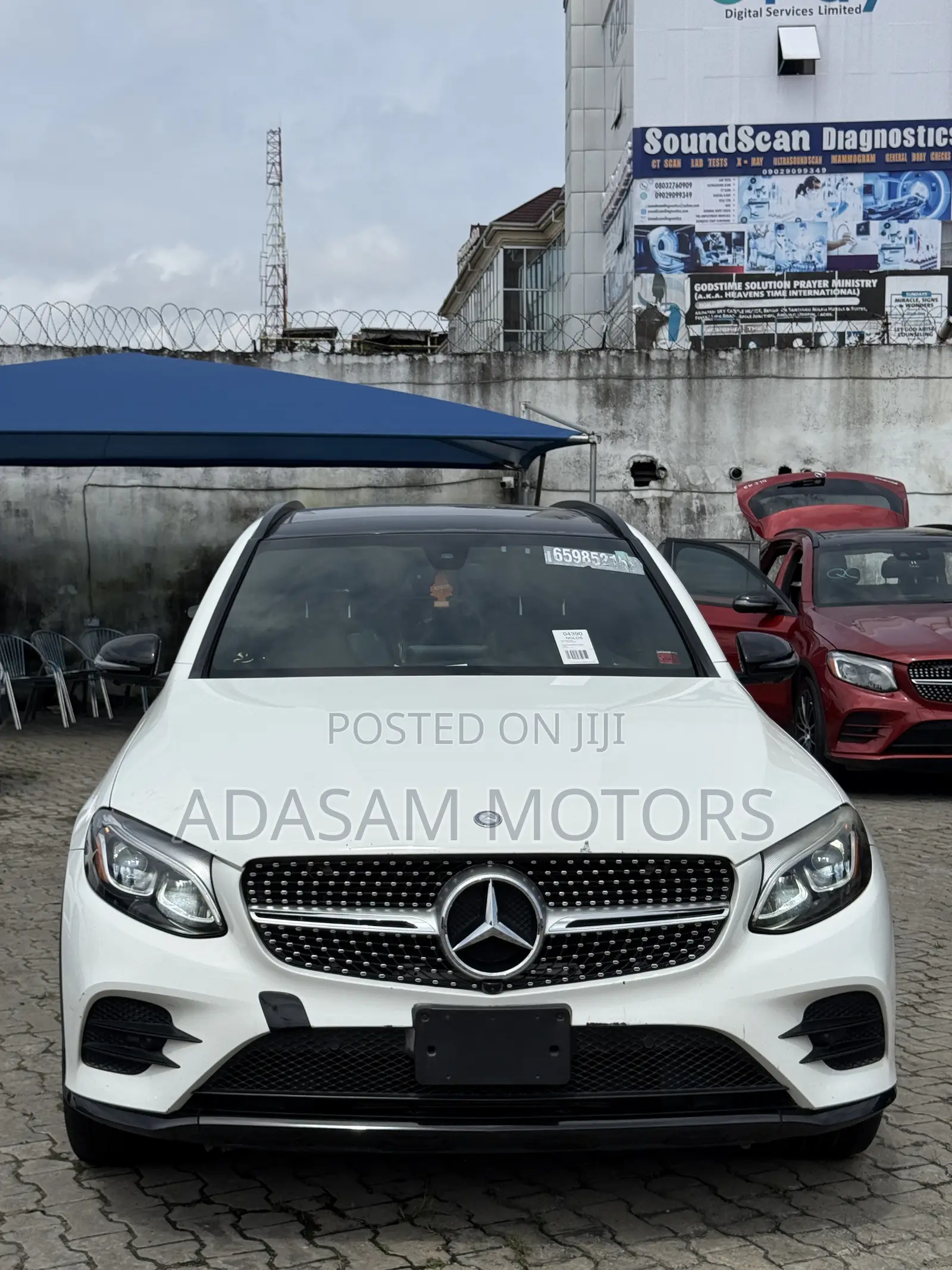 Mercedes-Benz GLC-Class 2017 White
