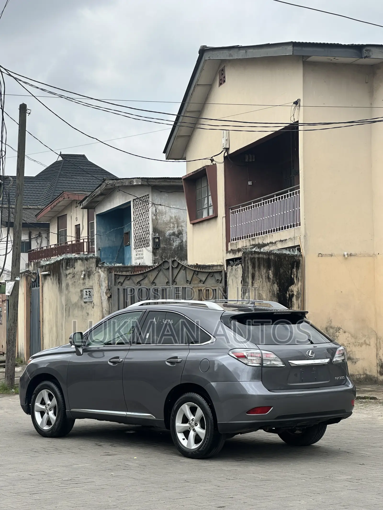 Lexus RX 350 AWD 2012 Gray