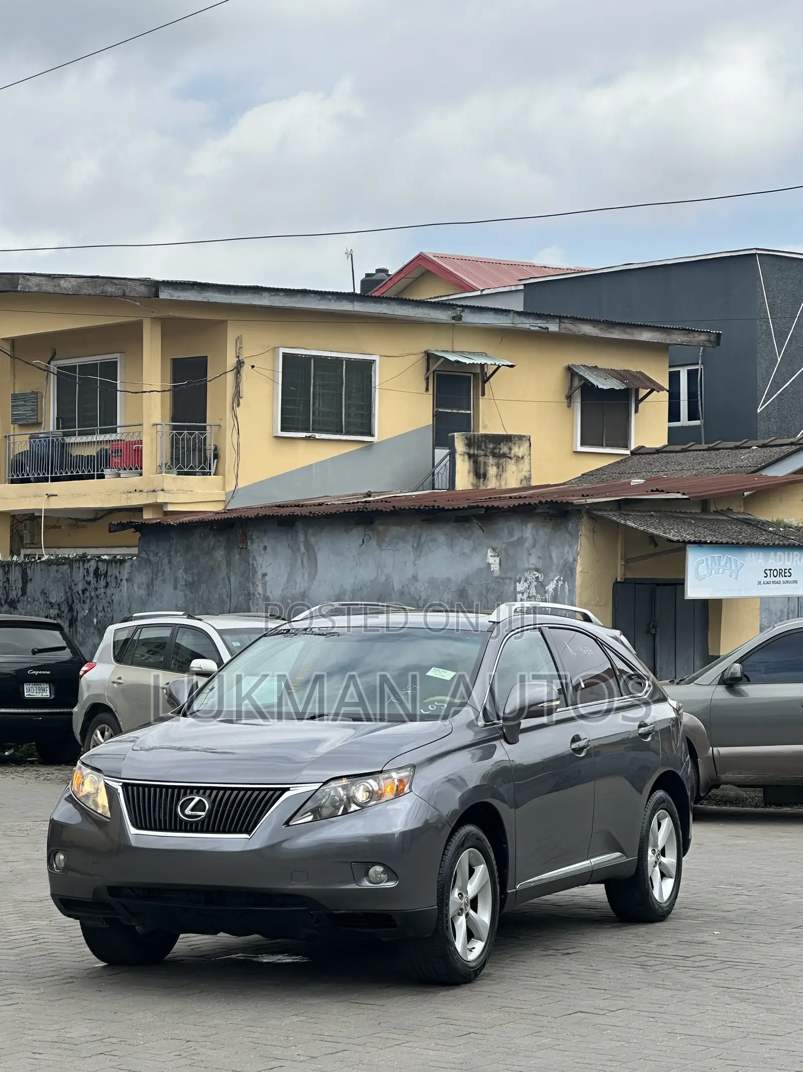 Lexus RX 350 AWD 2012 Gray