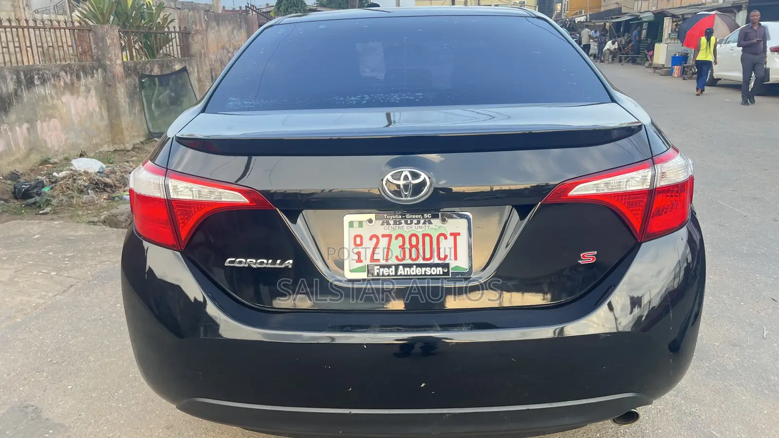 Toyota Corolla S 4dr Sedan (1.8L 4cyl CVT) 2014 Black