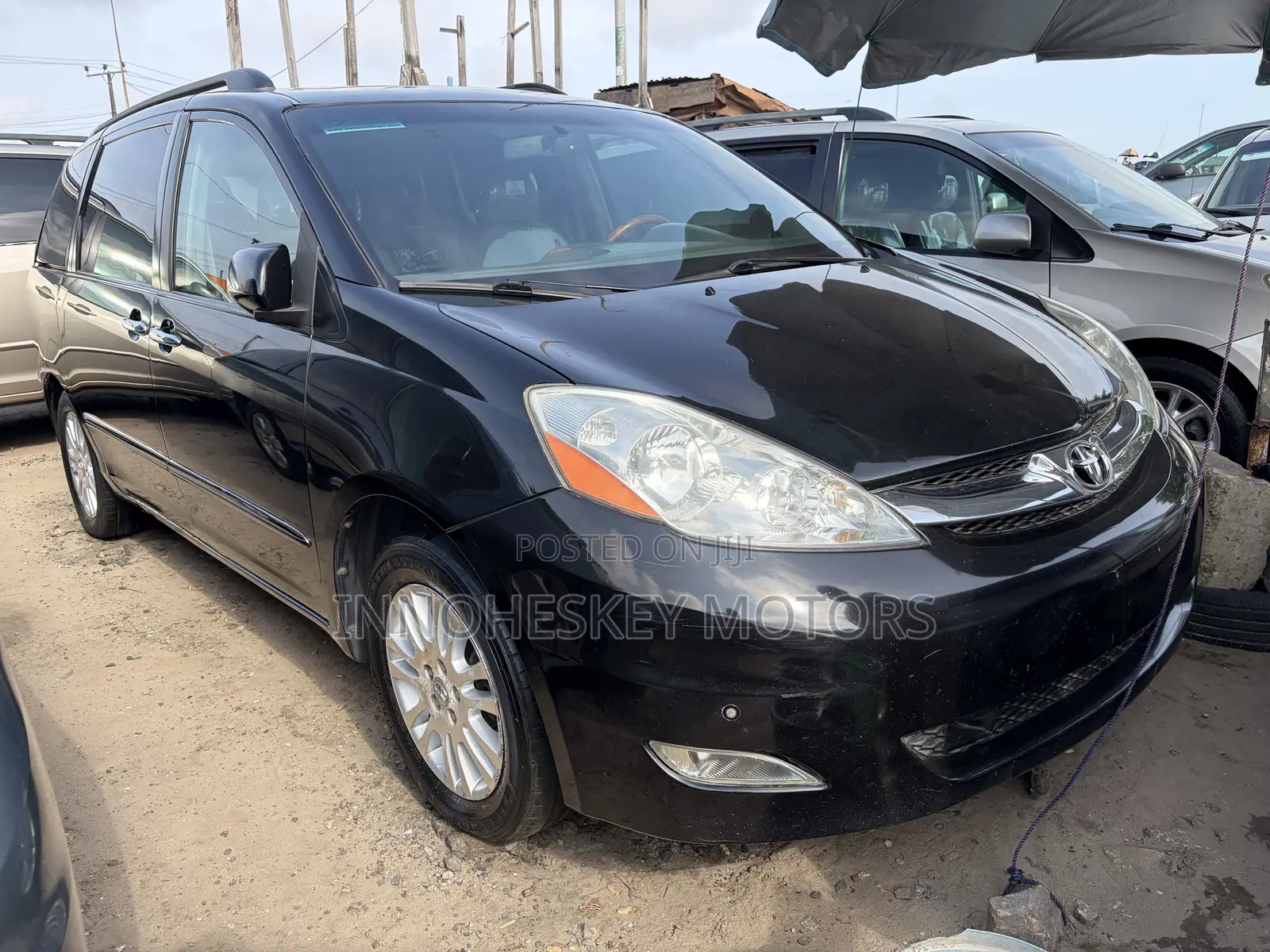 Toyota Sienna XLE Limited 2008 Black