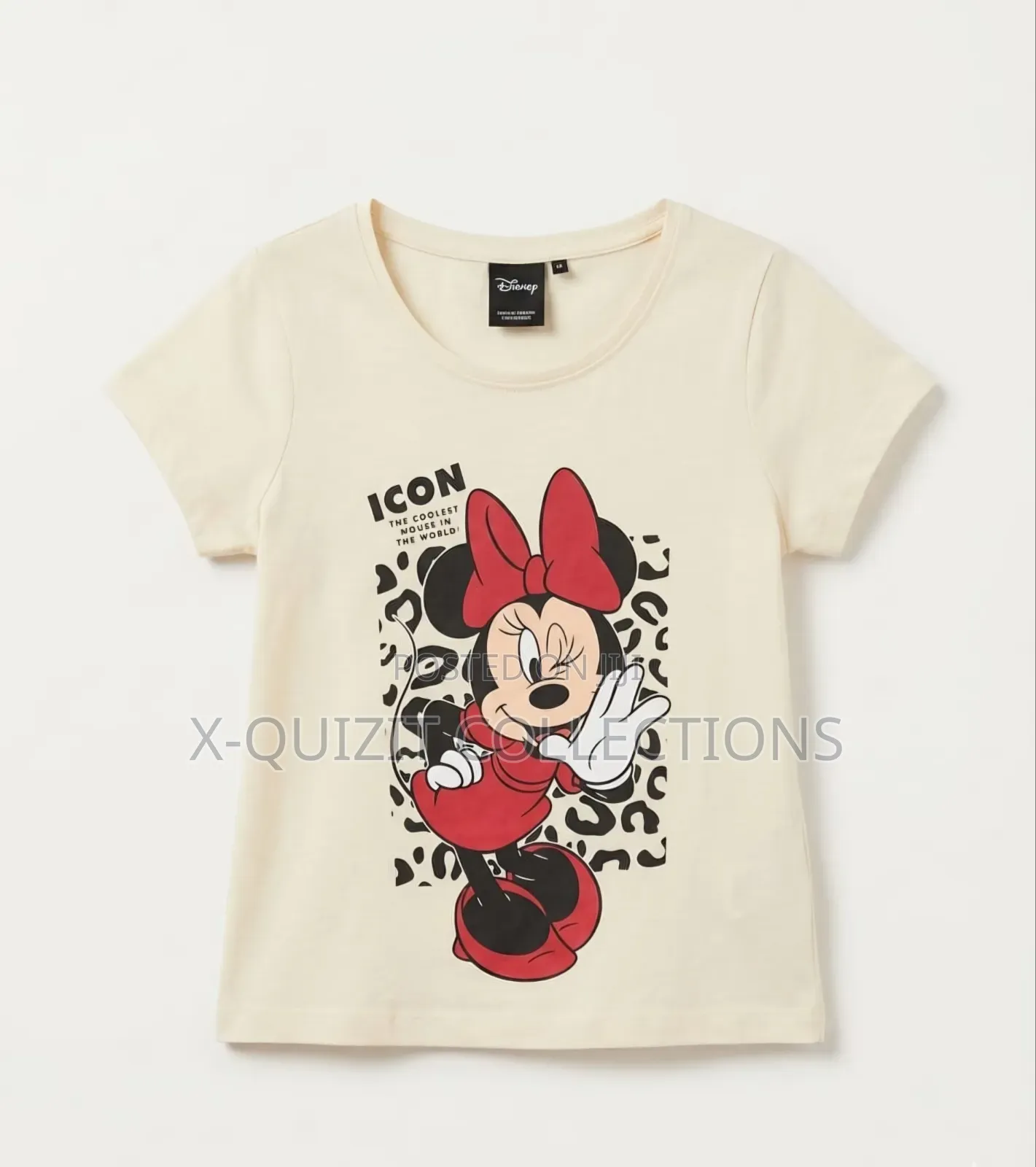 Girls’ Minnie Mouse Graphic T-Shirt – (2yrs – 8yrs)