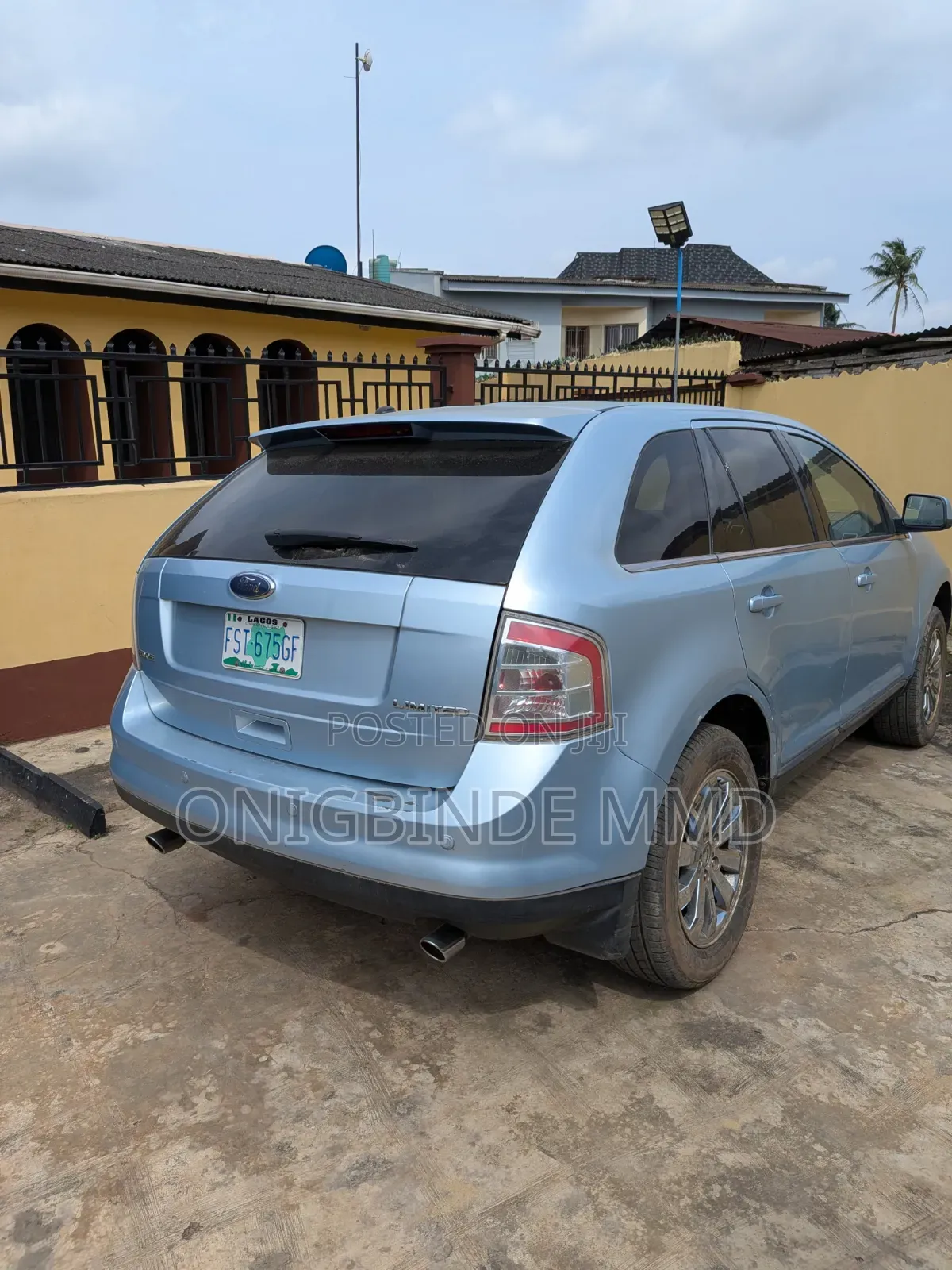 Ford Edge 2008 Blue