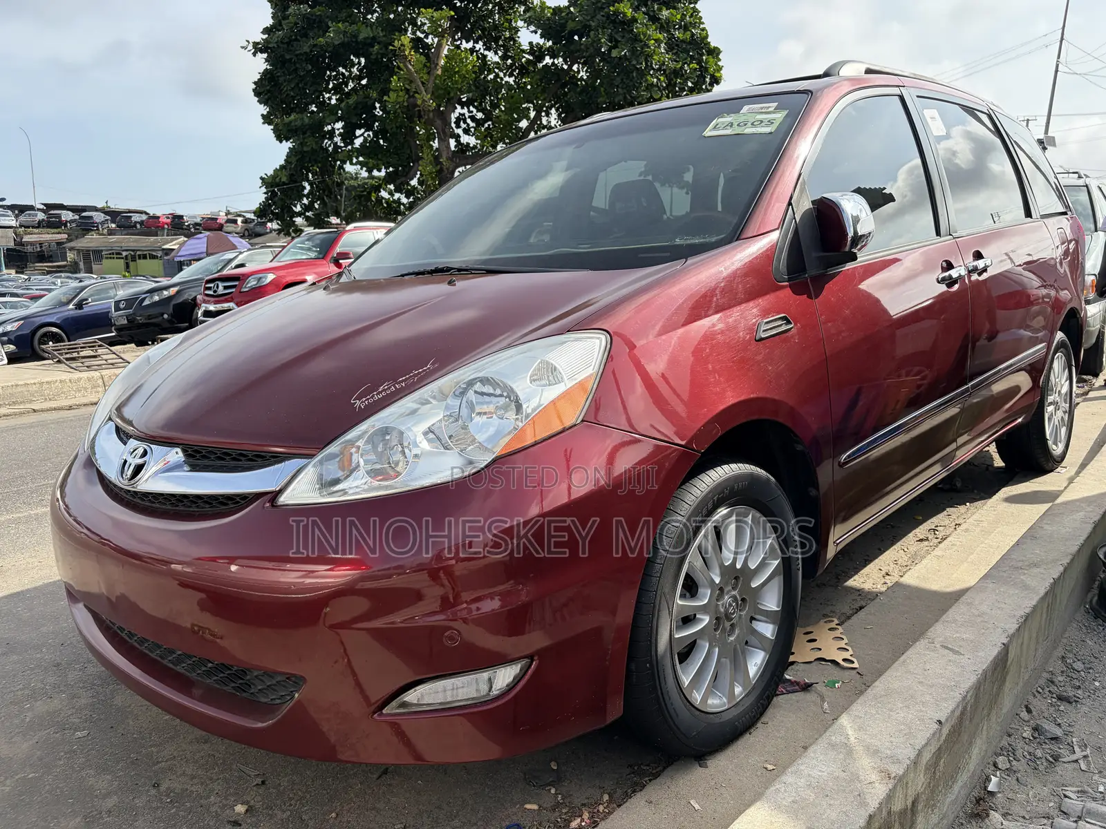 Toyota Sienna XLE Limited 4WD 2008 Red