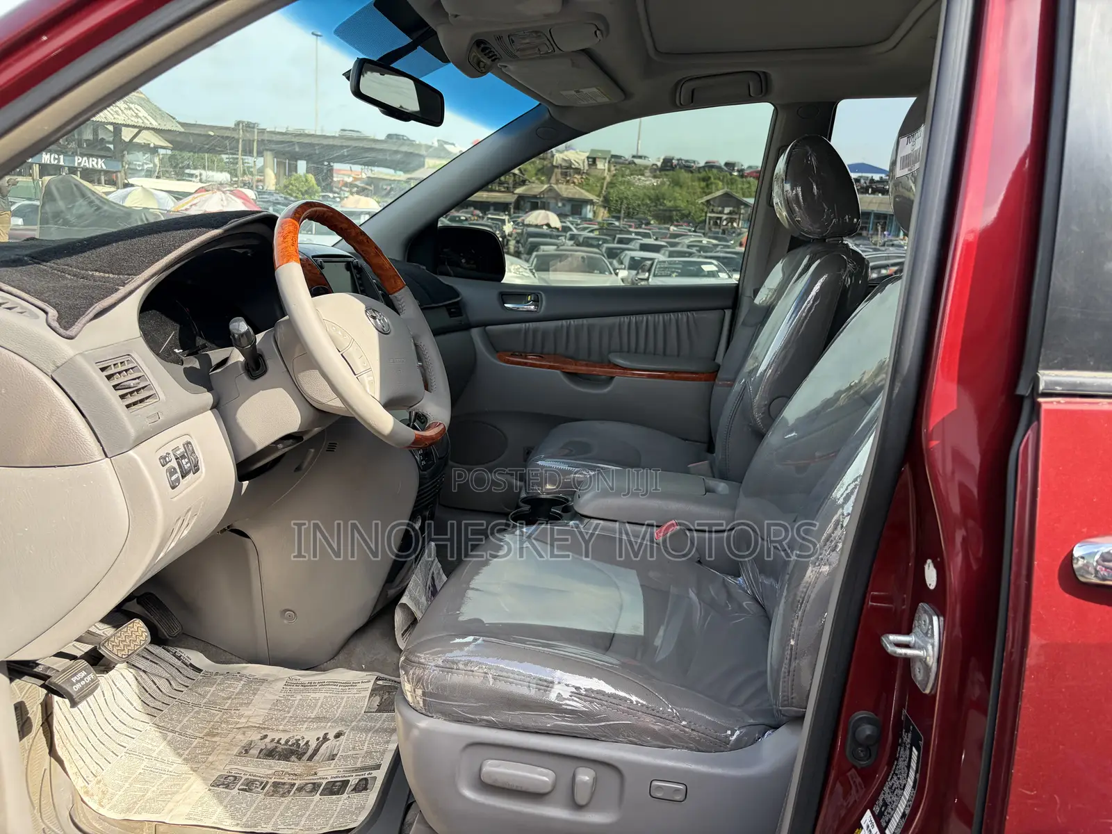 Toyota Sienna XLE Limited 4WD 2008 Red