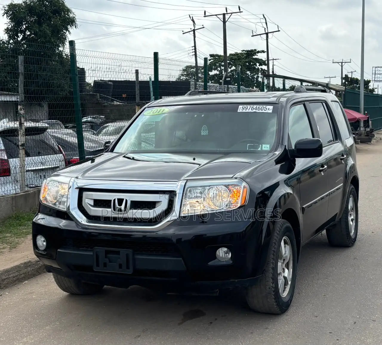 Honda Pilot EX-L 4dr SUV 4WD (3.5L 6cyl 5A) 2011 Black