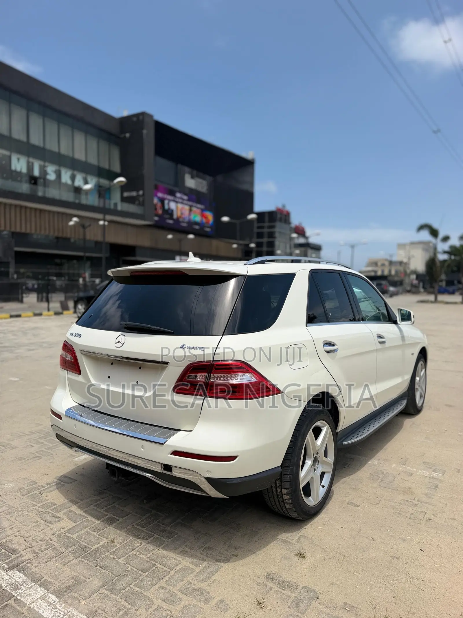Mercedes-Benz M Class ML 350 4Matic 2012 White