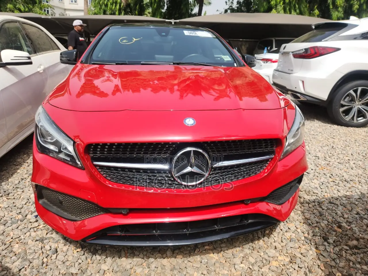 Mercedes-Benz CLA-Class CLA 250 4MATIC Sedan 2018 Red