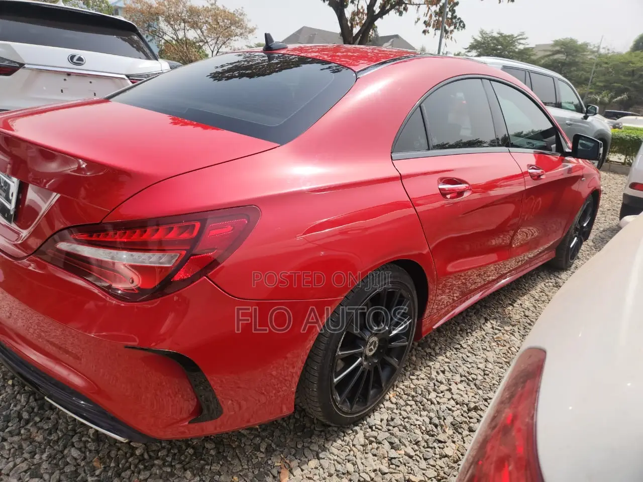 Mercedes-Benz CLA-Class CLA 250 4MATIC Sedan 2018 Red