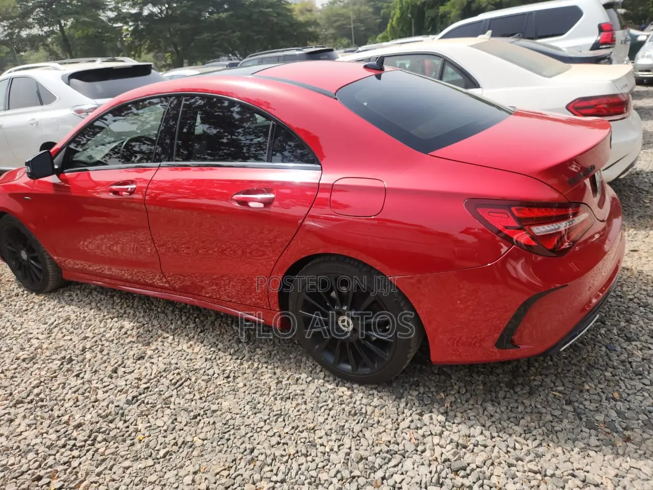 Mercedes-Benz CLA-Class CLA 250 4MATIC Sedan 2018 Red