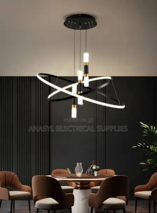 Modern Round LED Chandeliers for Living/Dining Room Pendant Lights