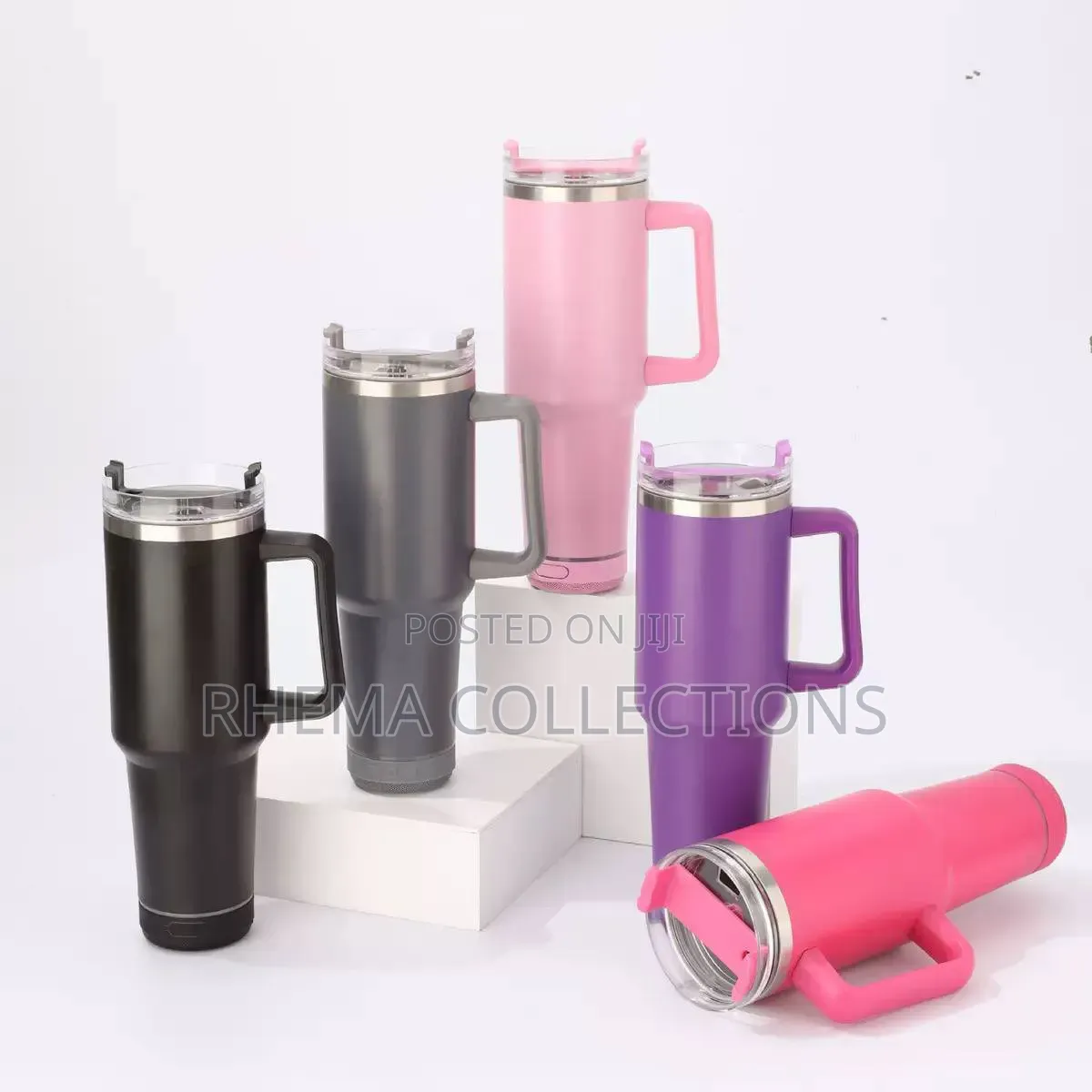 Bluetooth Speaker Vacuum Flask – 30oz (1200ml) Stainless Steel Tumbler