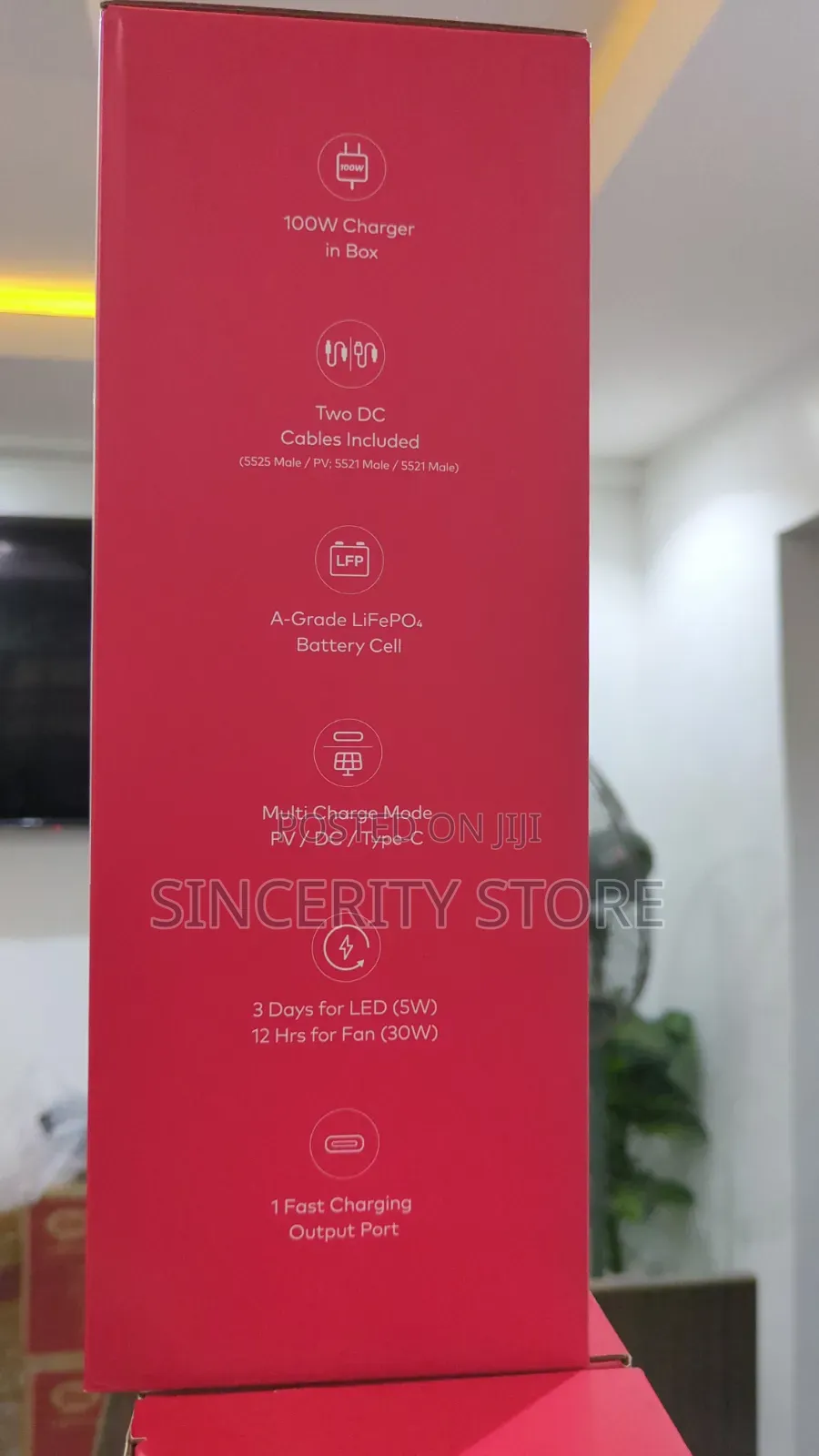 Itel Power Go Pro 100,000mAh Portable Power Station