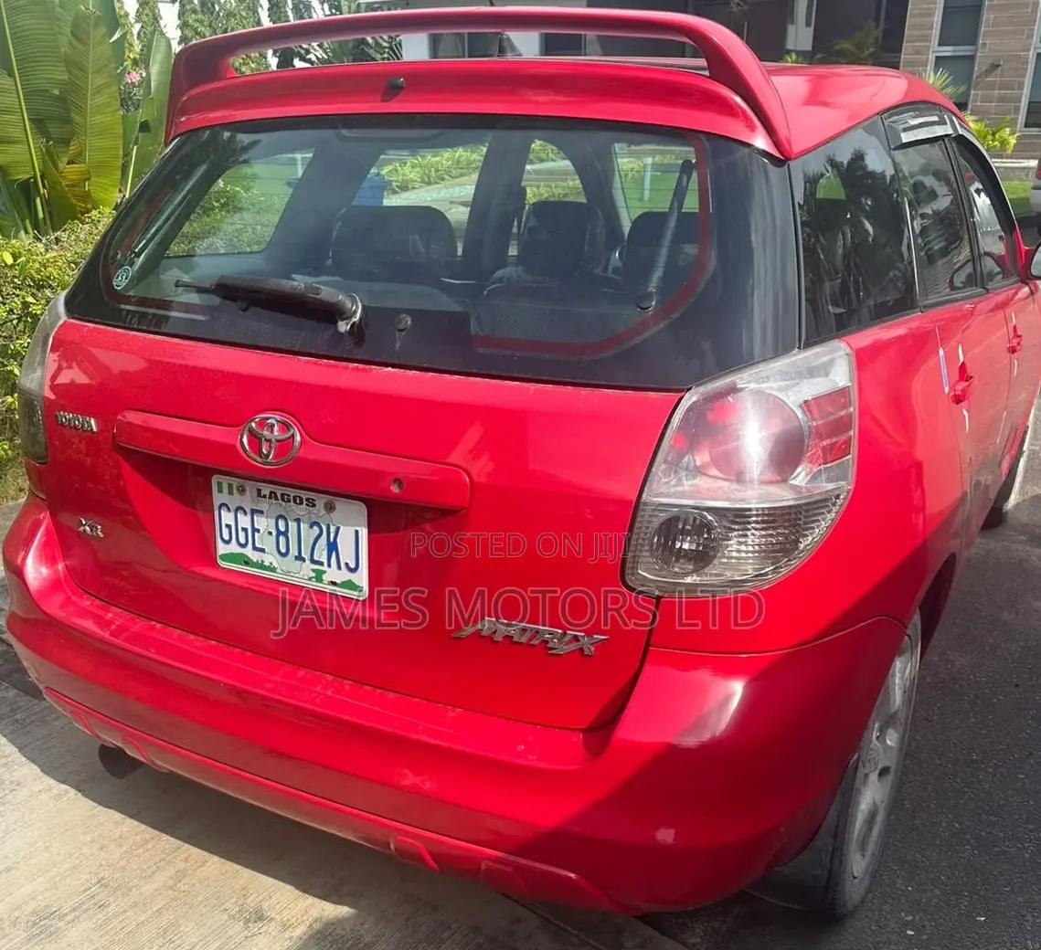 Toyota Matrix 2007 Red