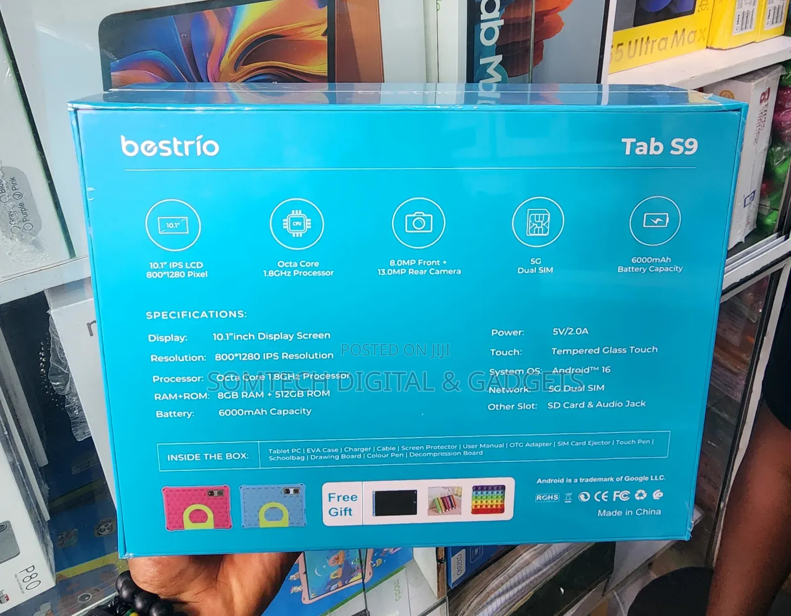 New Bestrio Tab S9 512 GB Blue