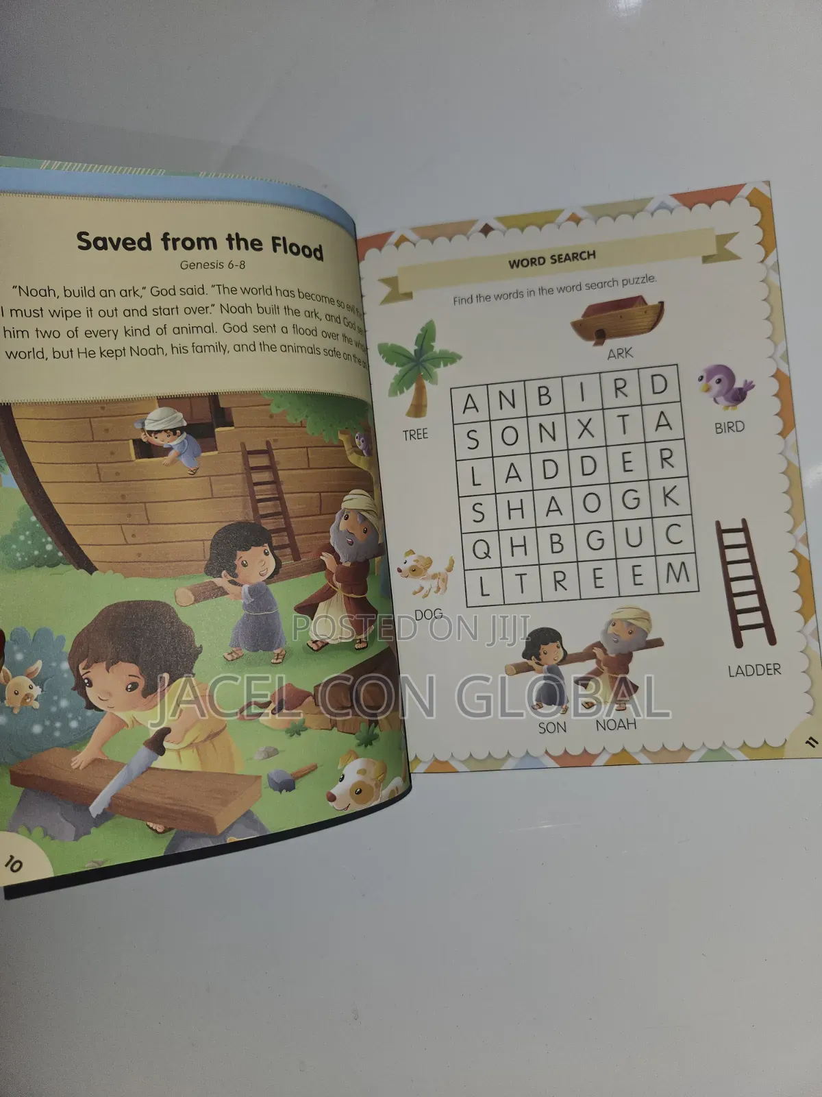 Children Activity and Coloring Bible