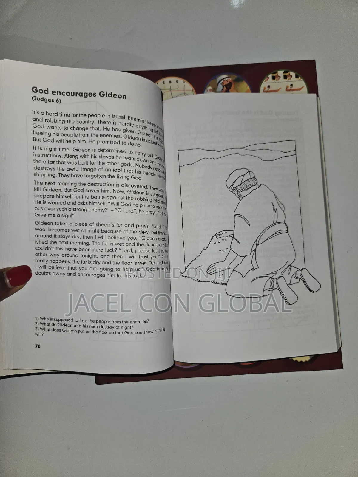 Children Activity and Coloring Bible