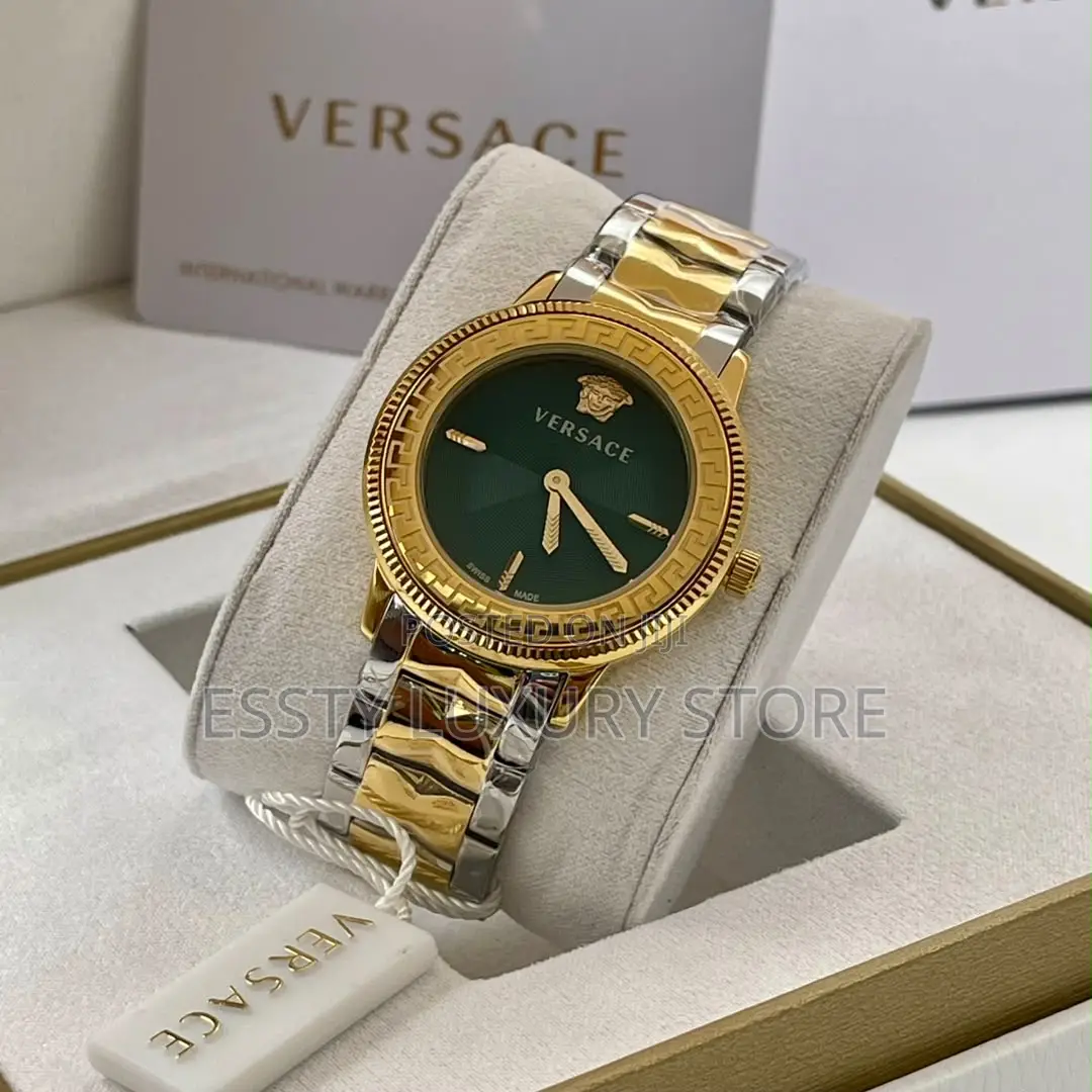 High Quality Luxury Versace Female Chain Watch