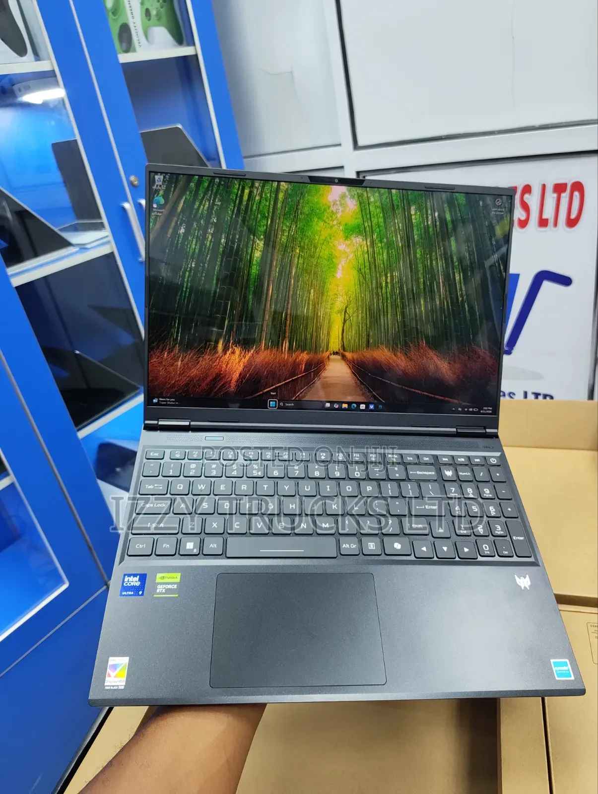 New Laptop Acer Predator Helios Neo 16 32GB Intel Core Ultra 9 SSD 1T