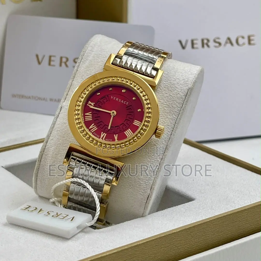 High Quality Luxury Versace Female Chain Watch