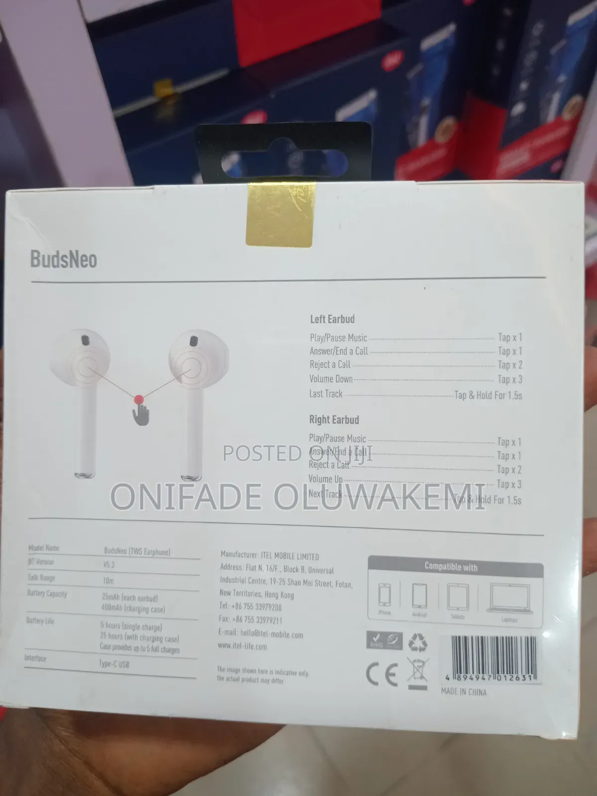 Buds Neo Airpod