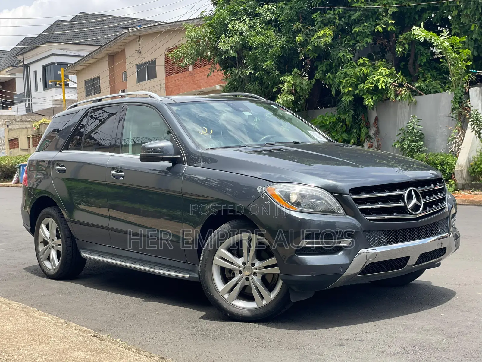 Mercedes-Benz M Class ML350 4dr SUV (3.5L 6cyl 7A) 2014 Gray