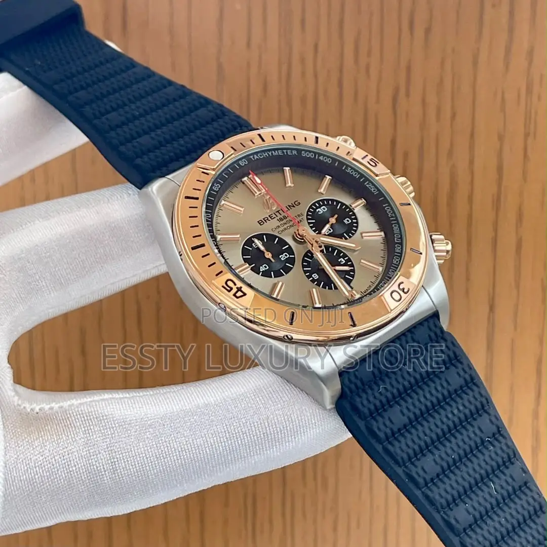 High Quality Luxury Breitling Rubber Wristwatch
