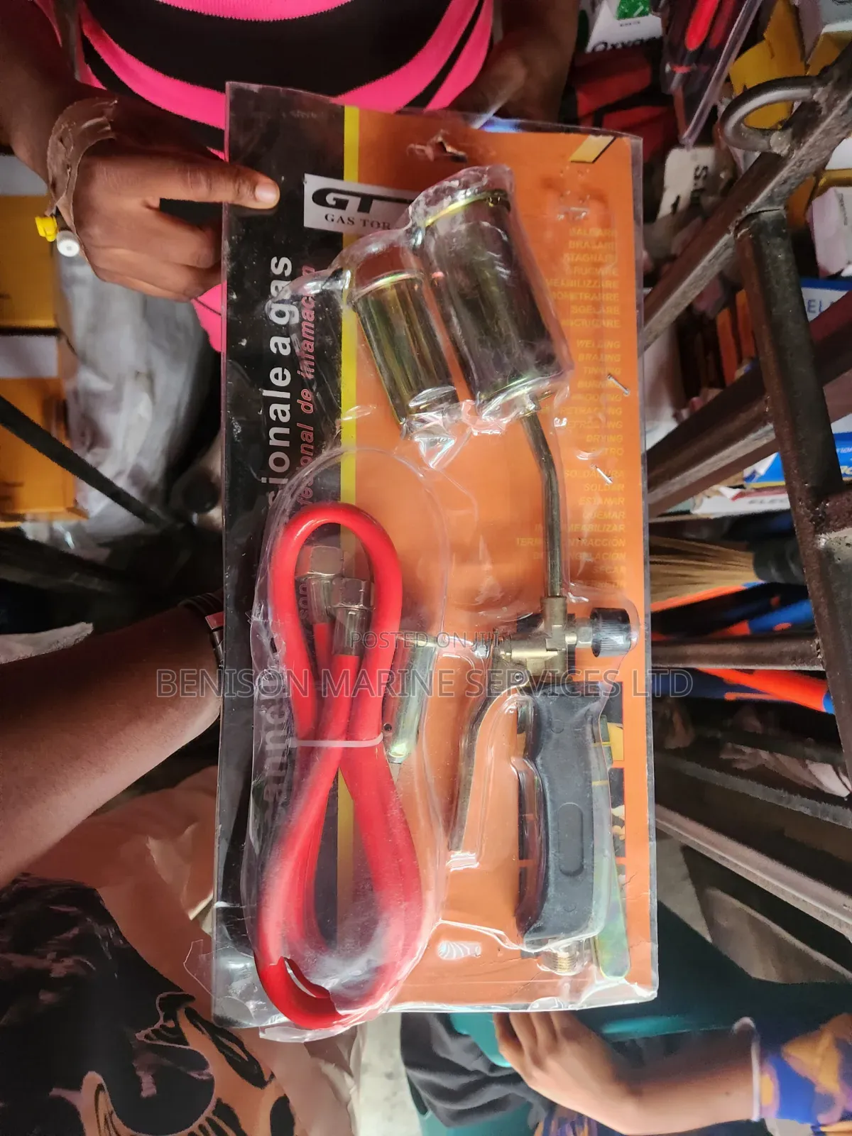 Gas Blow Cutting Torch With Hose