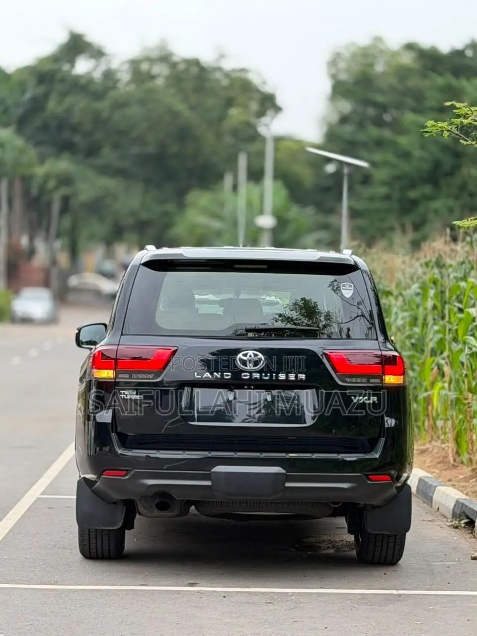 New Toyota Land Cruiser 2025 Black