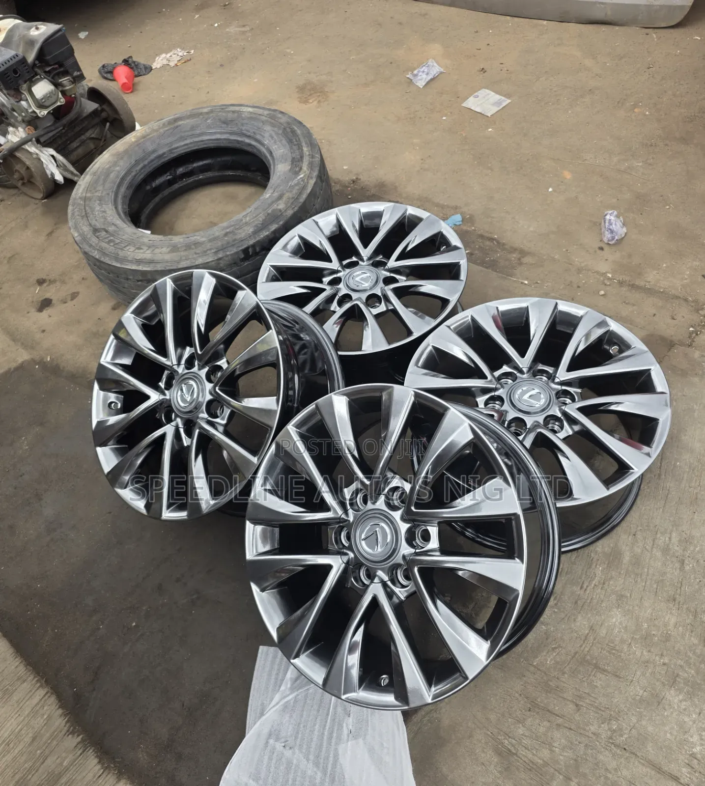 Complete Set of Rims Lexus Gx460 2022/2023 Model