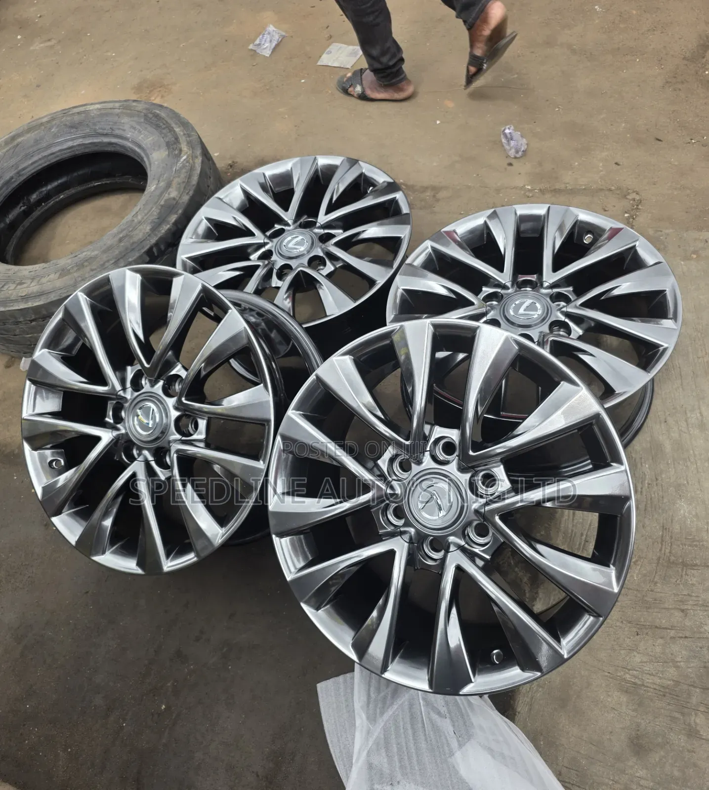 Complete Set of Rims Lexus Gx460 2022/2023 Model