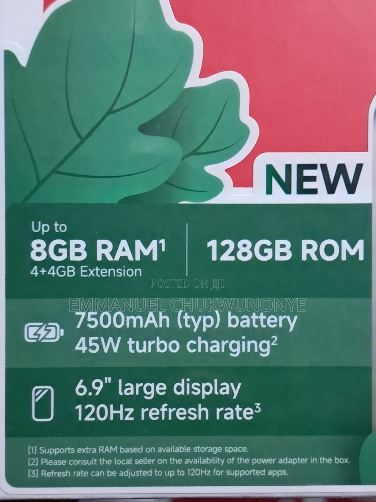 New Xiaomi Redmi 4 GB Black