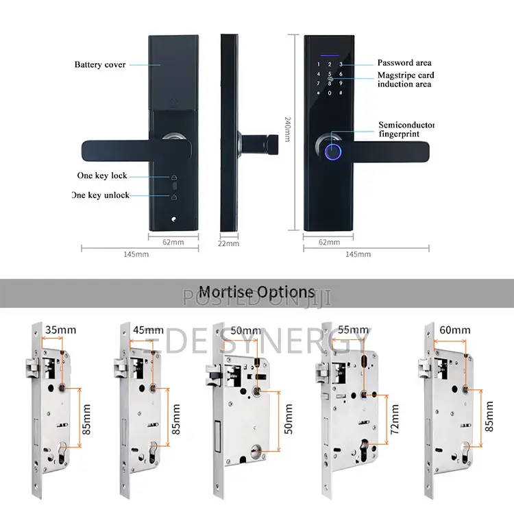 Indoor Biometric Digital Smartlock With Mobile App