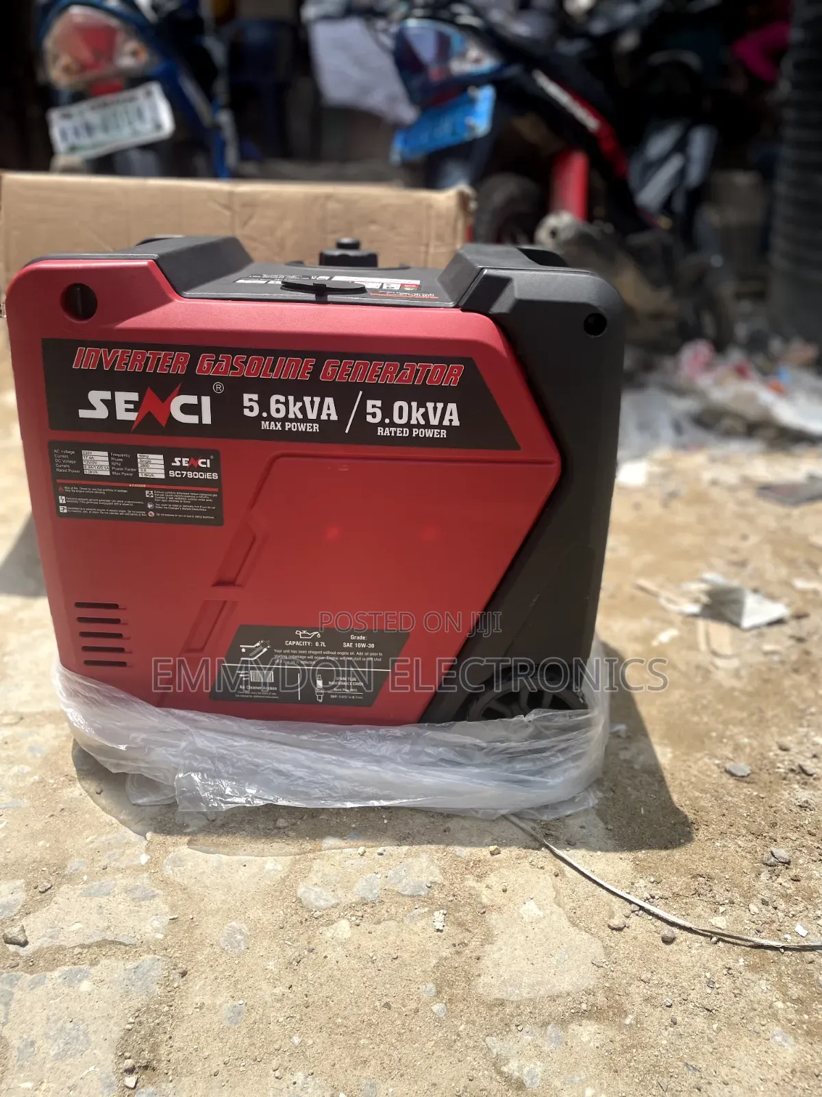 SENCI 5.6KVA Silent Inverter Generator