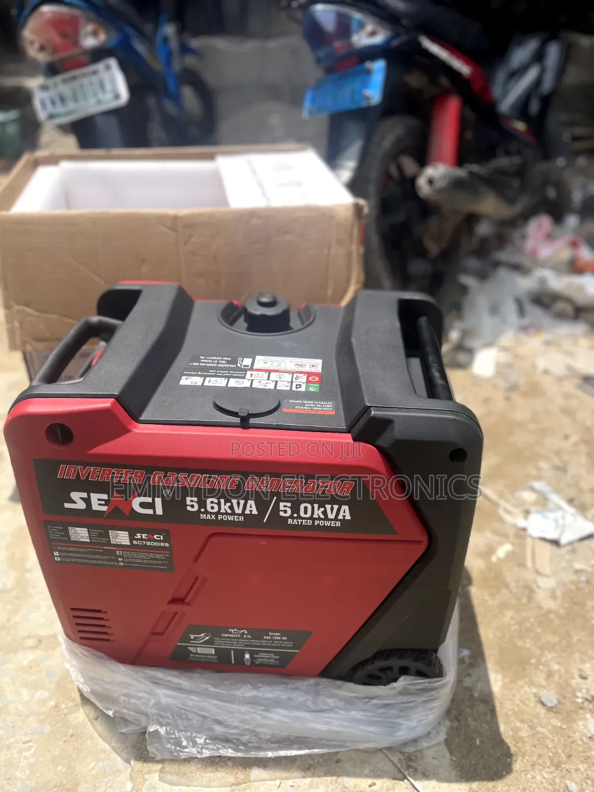 SENCI 5.6KVA Super Quiet Generator