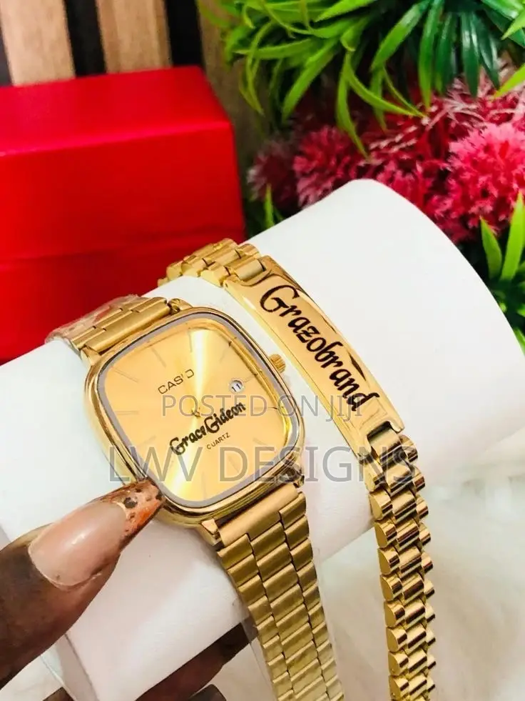 Customized Wristwatch Bracelet | Personalized Gift Set