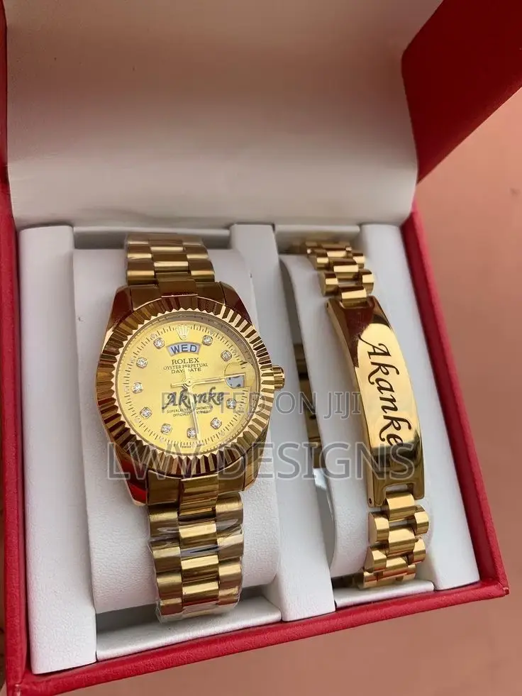 Customized Wristwatch Bracelet | Personalized Gift Set