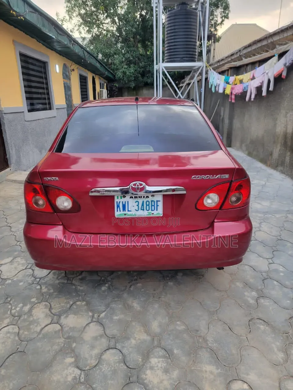 Toyota Corolla 2005 Red