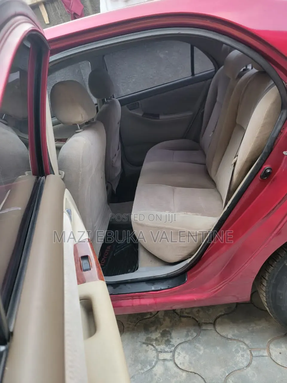 Toyota Corolla 2005 Red