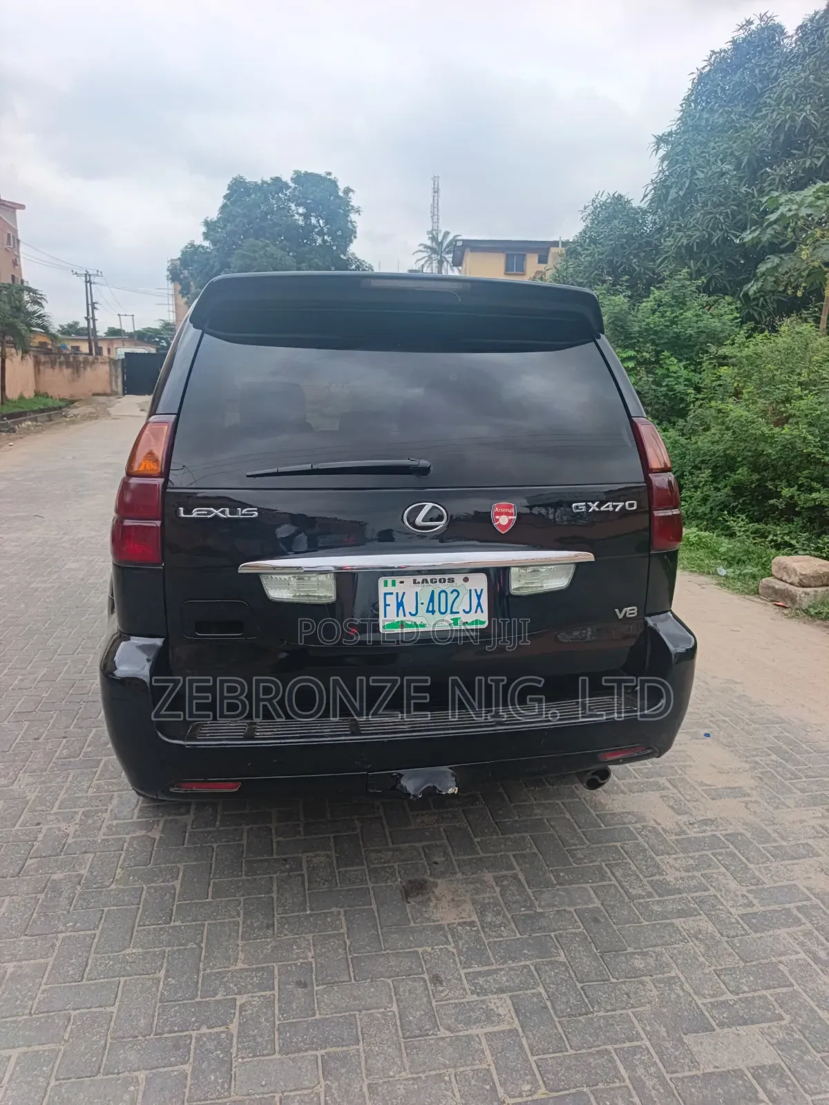 Lexus GX 470 Sport Utility 2005 Black
