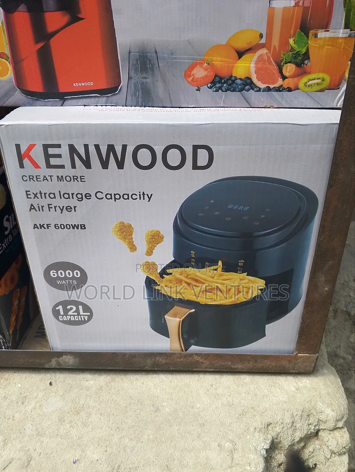 Kenwood Air Fryer Digital Light Display